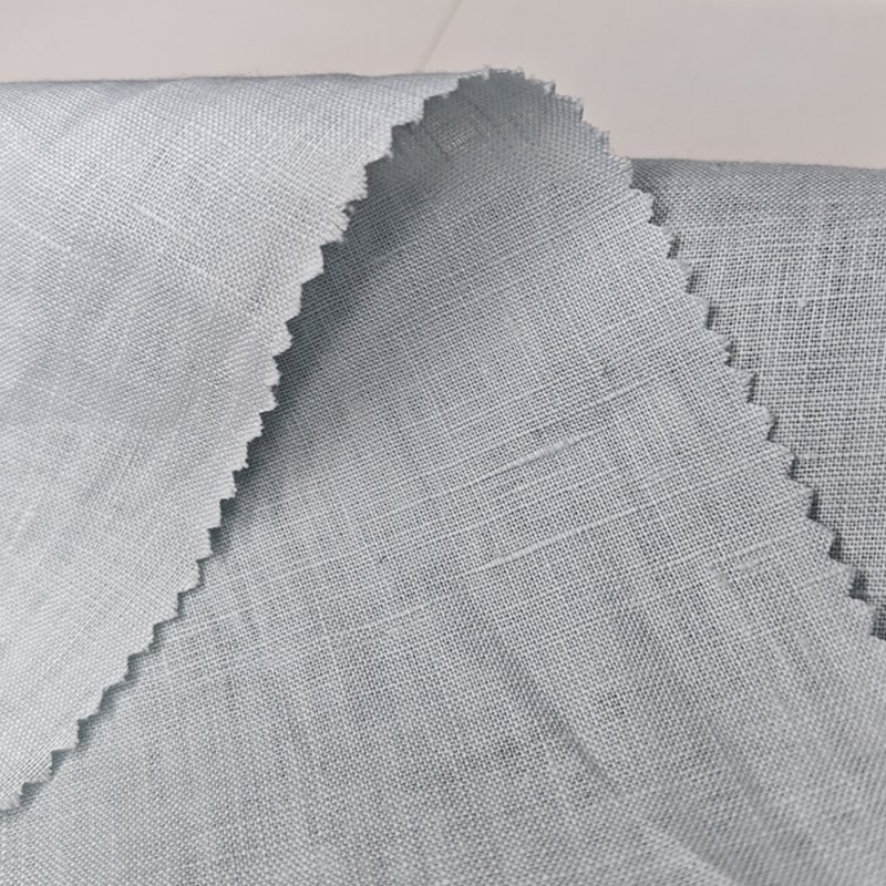 Direct Selling Low Price Linen Cloth Fabric Good Quality Woven 100% Linen Fabric For Men Shirt