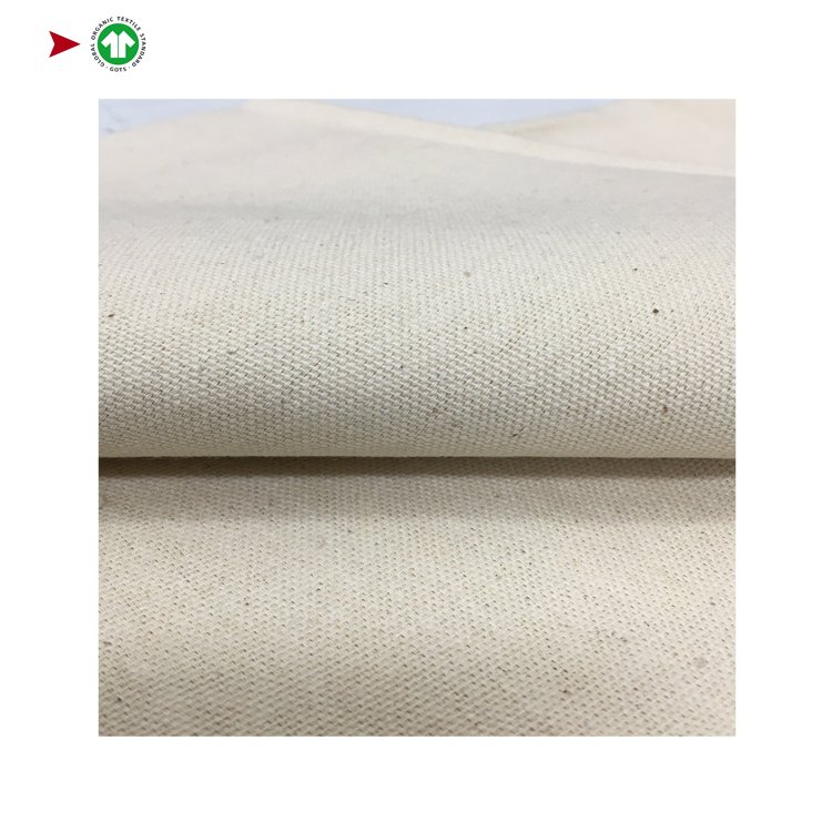 New Durable Material Cotton 100% Pure Organic Canvas Linen Calico Greige Fabric from Reliable Supplier
