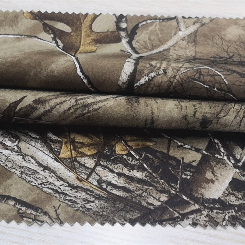 Real tree camouflage interlock fabric 100% polyester camouflage printed fabric waterproof print polyester fabric for uniforms
