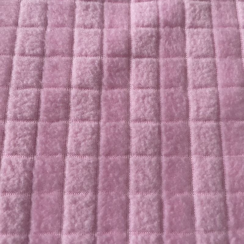 Cheap Price top sale guaranteed quality plaid polar fleece 100%Polyester knit fabric