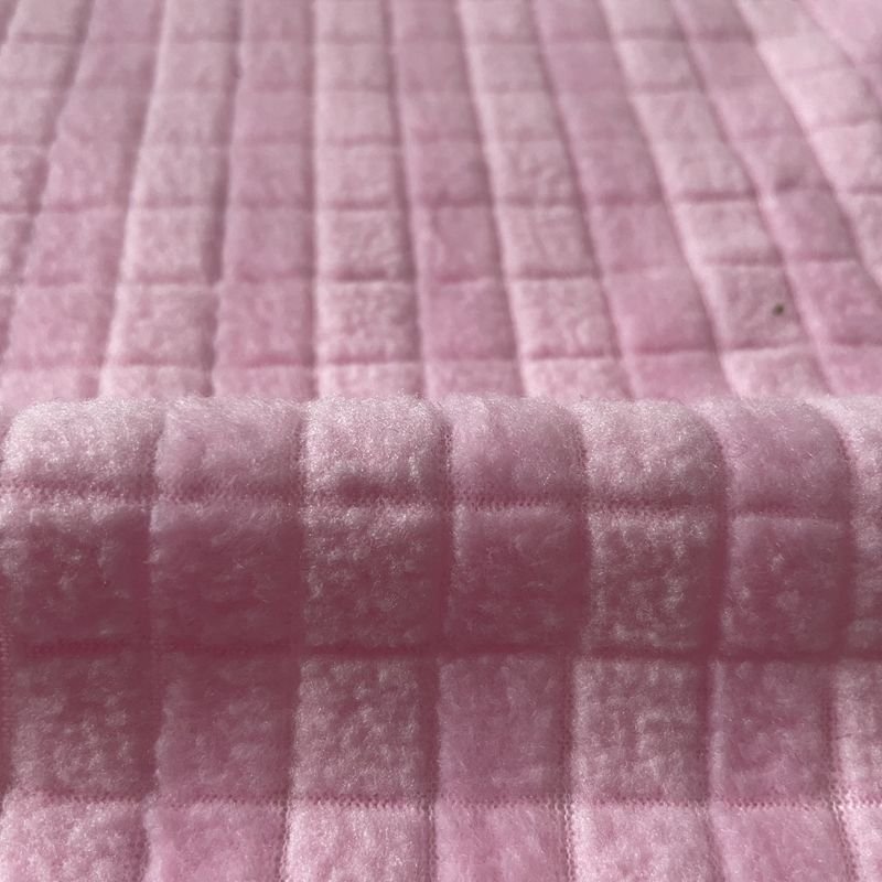 Cheap Price top sale guaranteed quality plaid polar fleece 100%Polyester knit fabric
