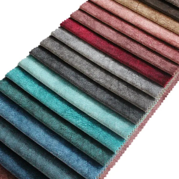 Hometextile 100% polyester printed color holland velvet sofa fabric soft holland velvet upholstery fabrics