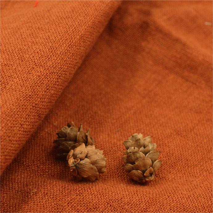2024 new factory custom true 100% linen fabric cool and breathable for trousers