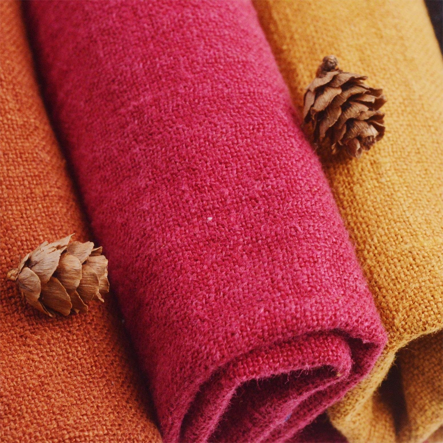 2024 new factory custom true 100% linen fabric cool and breathable for trousers
