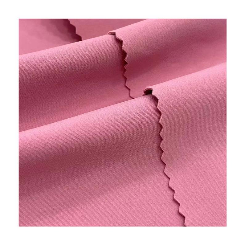 Nylon double-sided healthy cloth 330g nylon cool high elastic sports fabric autumn and winter sportswear school uniform fabric