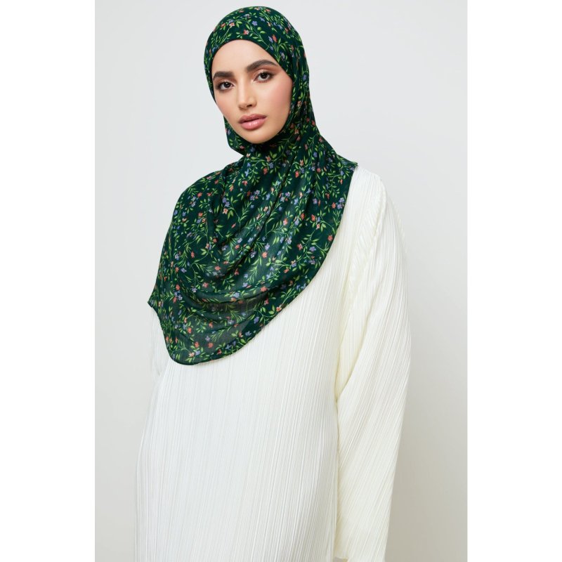 FRC Newest Fabric Modal Print Breathable Modal Hijab Tudung Scarf Bamboo Fiber Cotton Modal Printed Hijab Scarf For Muslim Women