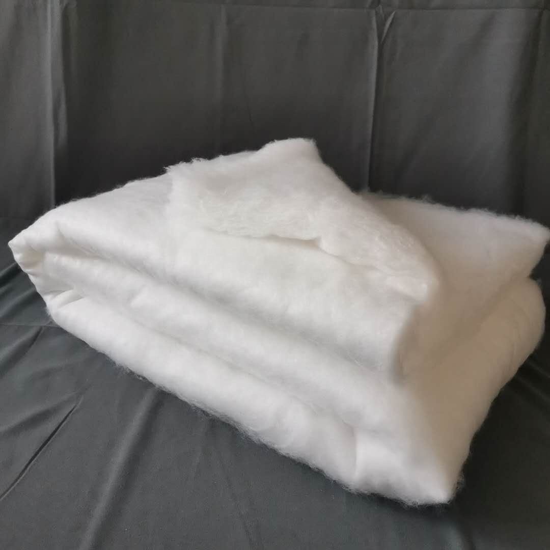 100gsm Thermal Bonding Silk/Wool/Polyester/Organic Cotton Wadding/Batting/Padding absorbent Bamboo Wadding