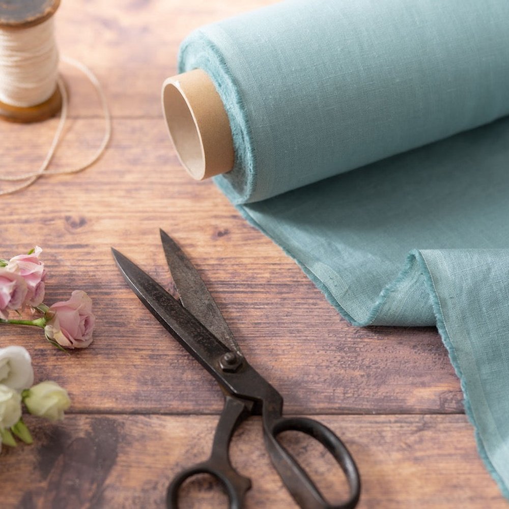 2024 OEM multiple arts and crafts 133*72 120g Anti-Static 100% linen fabric for clothing
