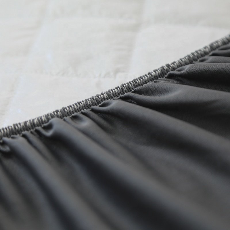 Ultrasonic embossing fitted bed mattress cover bed sheet mattress protector waterproof