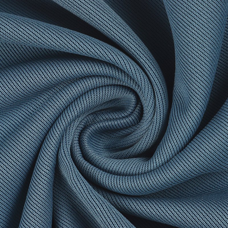 270g French ribbed knitted cotton-like breathable and sweat absorbent 100% polyester fabric for sweatshirts and trousers