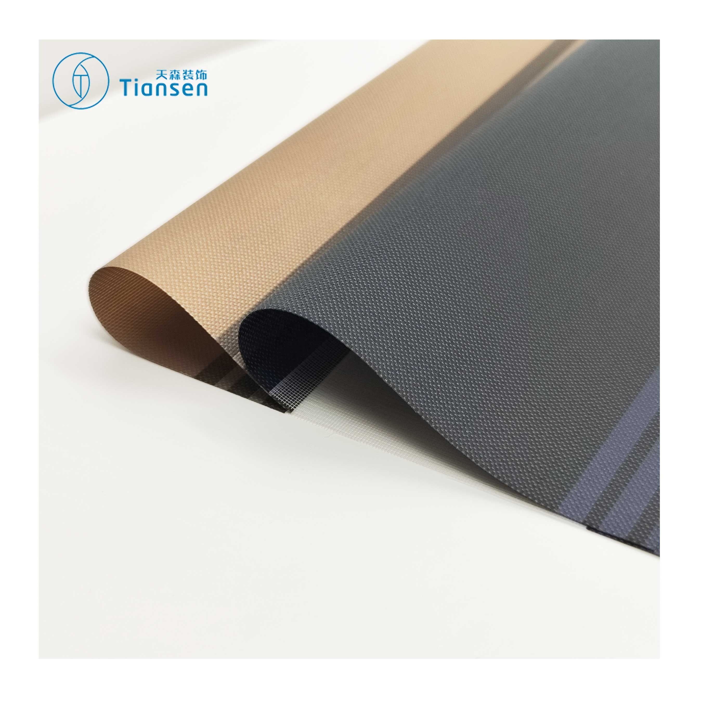 Factory Direct Polyester Sunscreen Blind Roller Blind Curtain Fabric For Interior Decoration