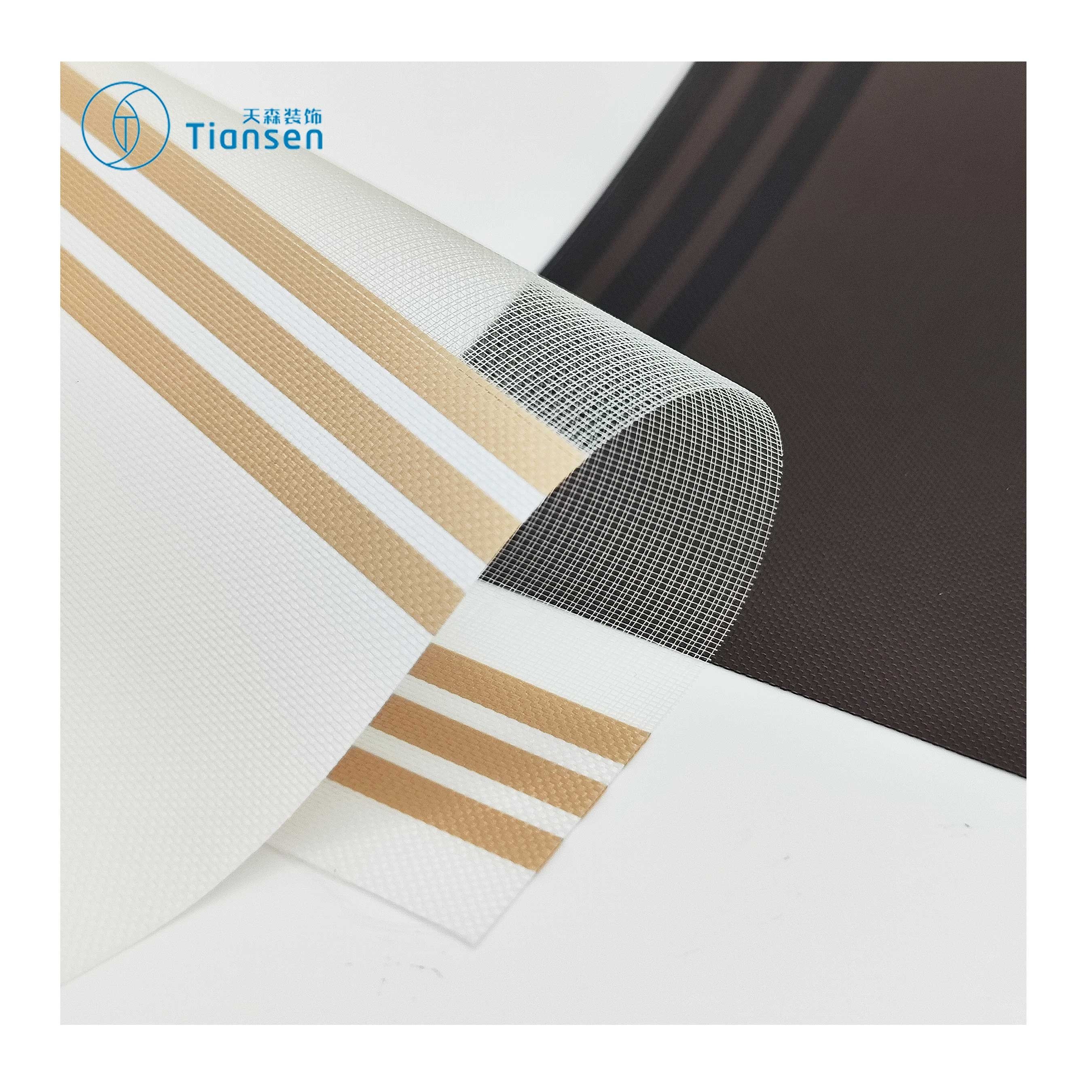 Factory Direct Polyester Sunscreen Blind Roller Blind Curtain Fabric For Interior Decoration