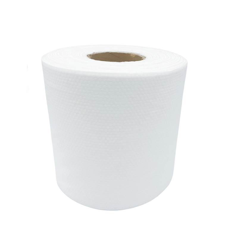 disposable 30gsm bamboo fiber spunlace nonwoven face cradle production