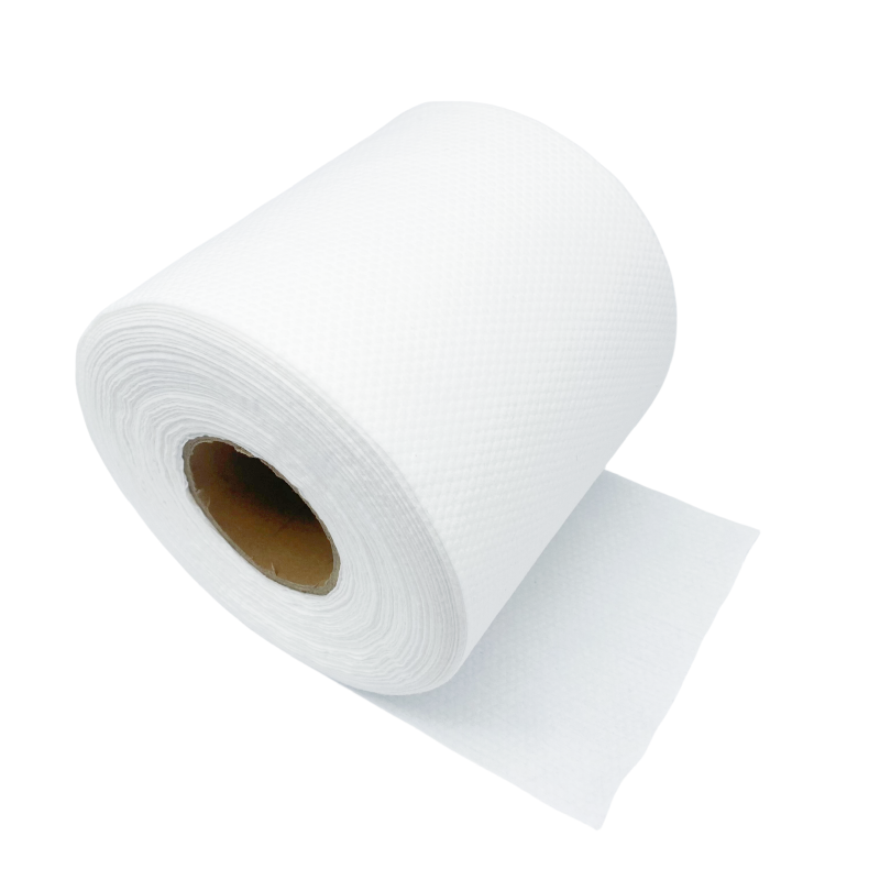 disposable 30gsm bamboo fiber spunlace nonwoven face cradle production