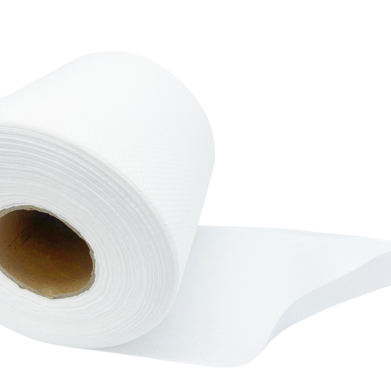 disposable 30gsm bamboo fiber spunlace nonwoven face cradle production