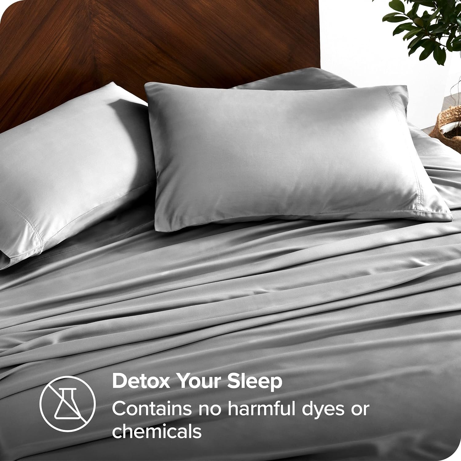 Cloudland Bamboo Queen Bed Sheets Organic Bamboo Sheet Set 300Tc Bamboo Bed Sheets