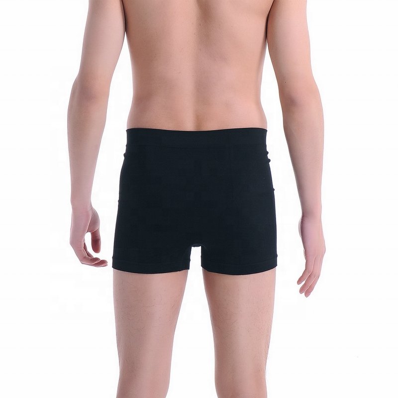 BAMBOO | OEM/ODM Breathable Seamless Compression Spandex Wholesale Designer Bamboo Men Boxer Short Underwear Custom