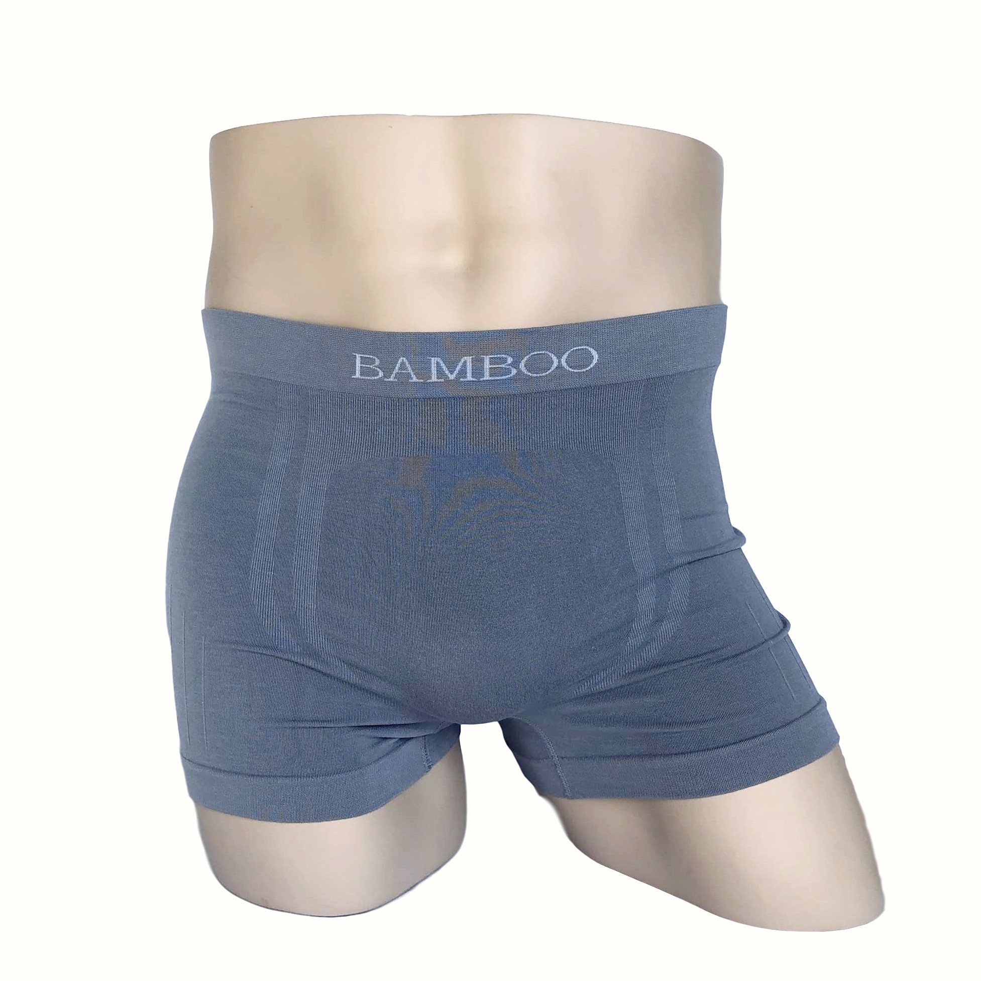 BAMBOO | OEM/ODM Breathable Seamless Compression Spandex Wholesale Designer Bamboo Men Boxer Short Underwear Custom