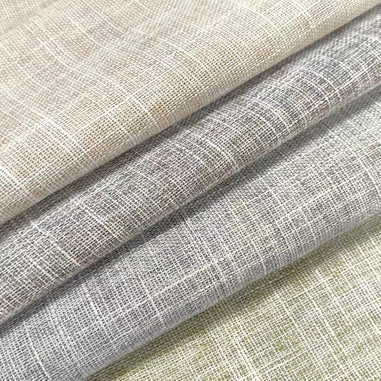 Hot sale curtain fabric linen sheer 280 cm and 300 cm width wholesale