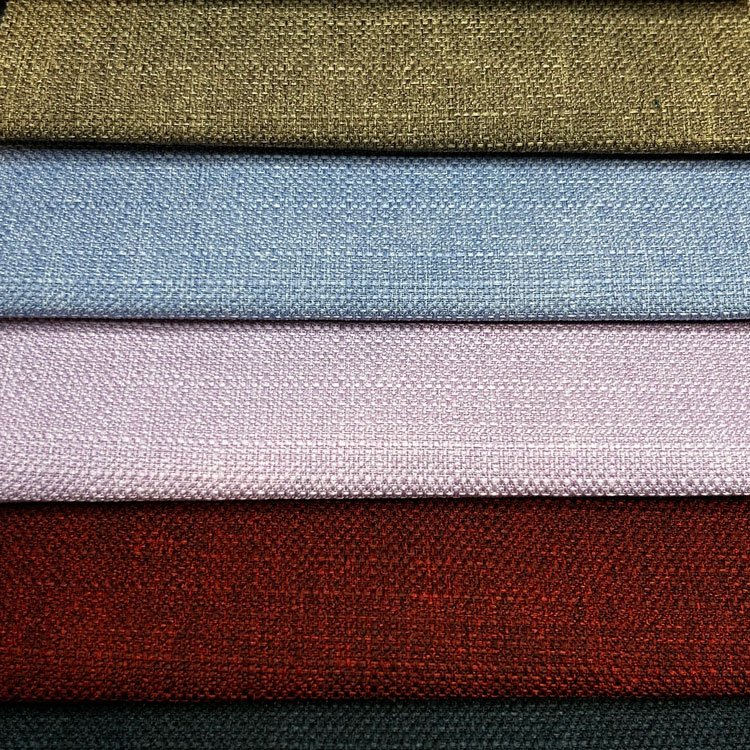 Manufacturers Linen Fabric 100 Faux Linen Sofa Fabric Linen Like Upholstery Fabric