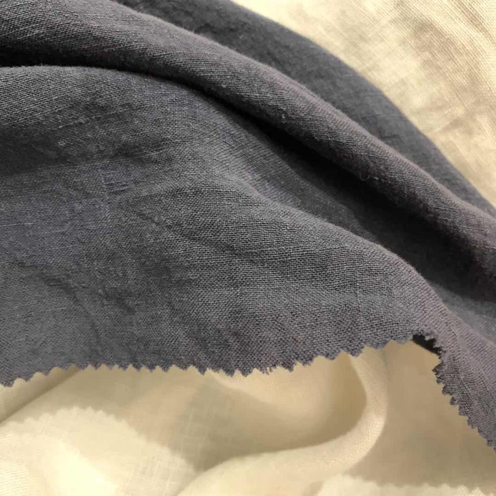100 Sale Stone washed Woven Sand wash Shirt Long Sleeve Fine Pure Linen Dress Fabric