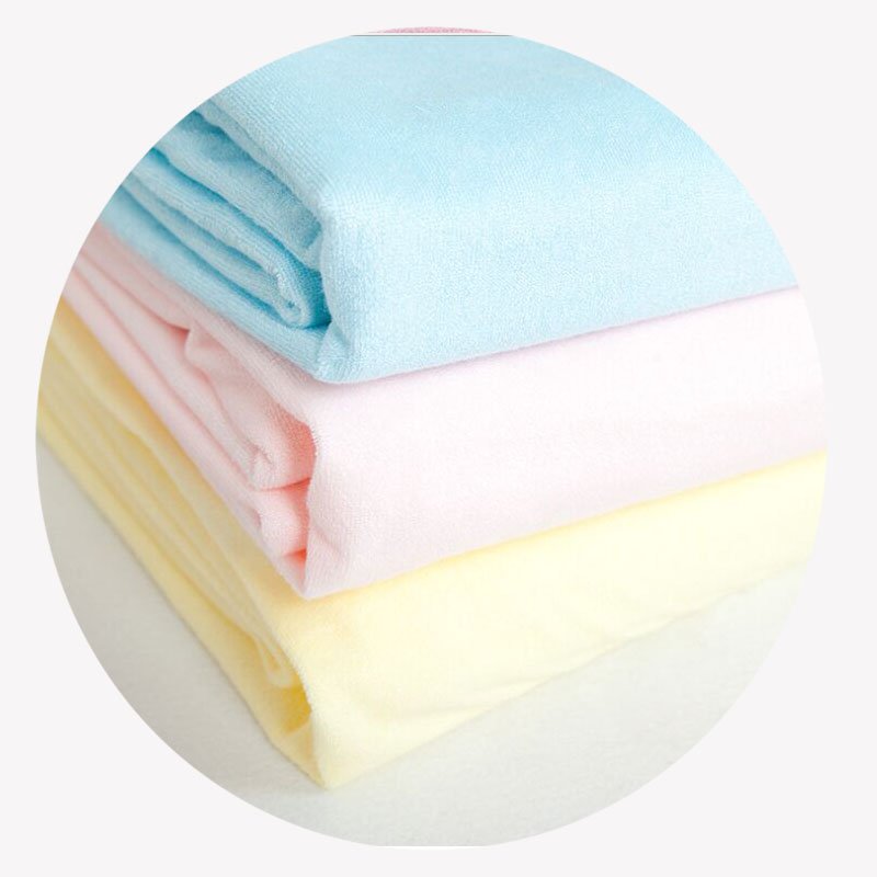 Bamboo fiber urine and water barrier cloth fitted sheet bedspread and pillowcase fabric