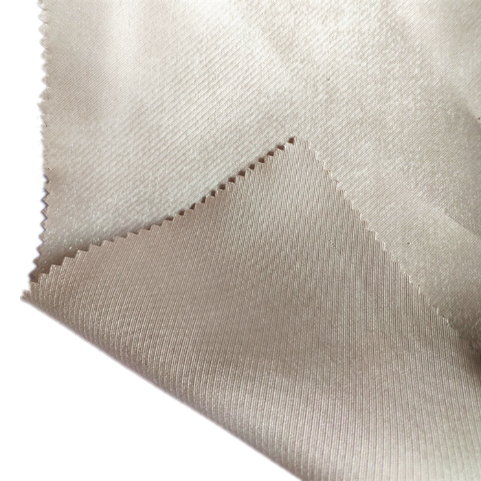 double-side crystal twill fabric for dress