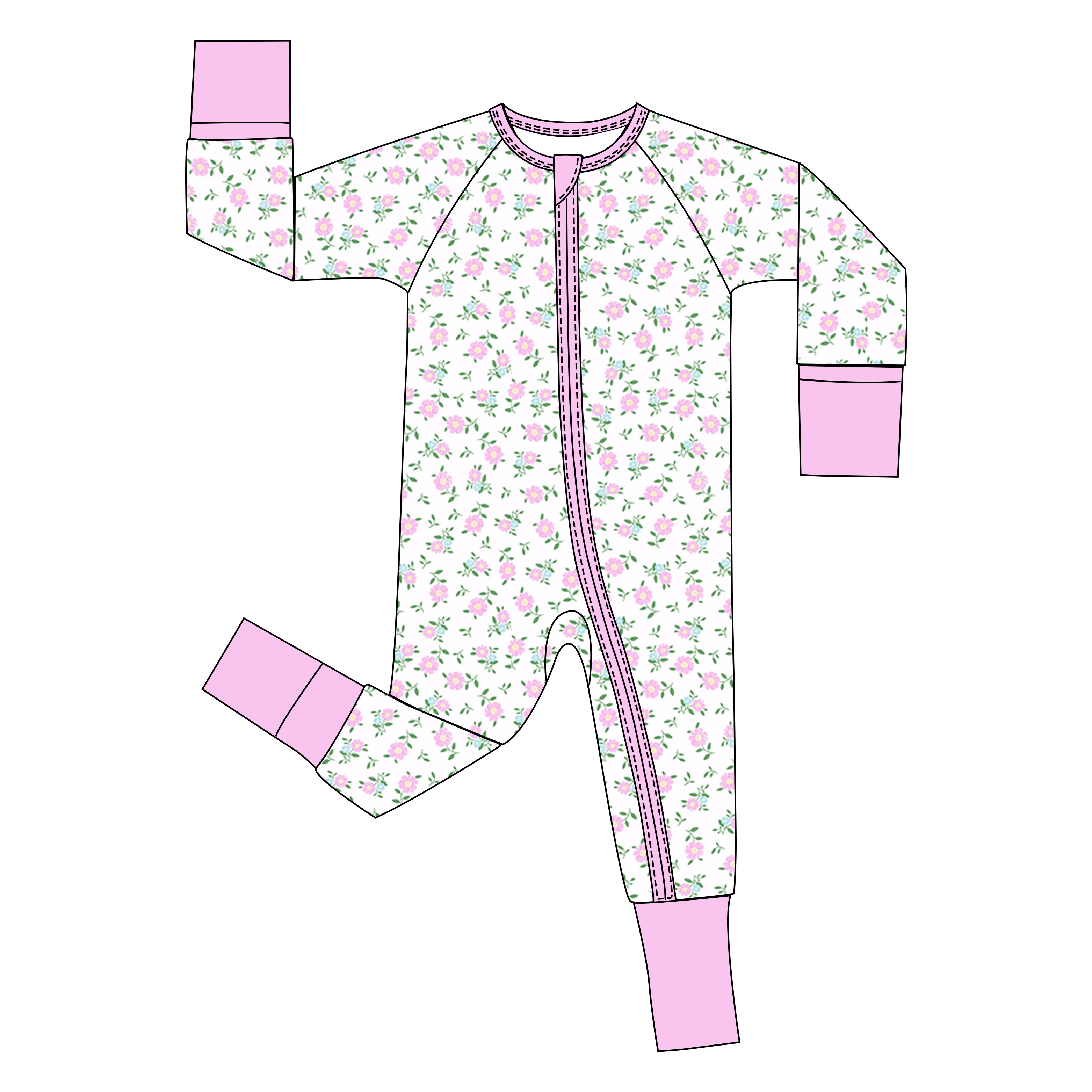 Custom Print Bamboo Fabric Newborn Baby Infant Zipper Clothes Onesie Rompers Bamboo Viscose Toddler Pajamas bamboo