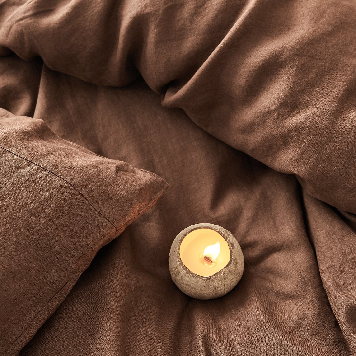 coffee hotel bedding custom color size design wholesale 100% french flax 100% linen cot quilt cover set