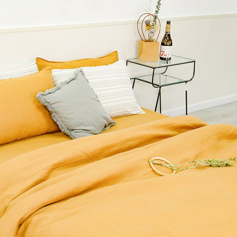 best drap de lit dans son coffret set of curtain and bed sheets linen duvet cover