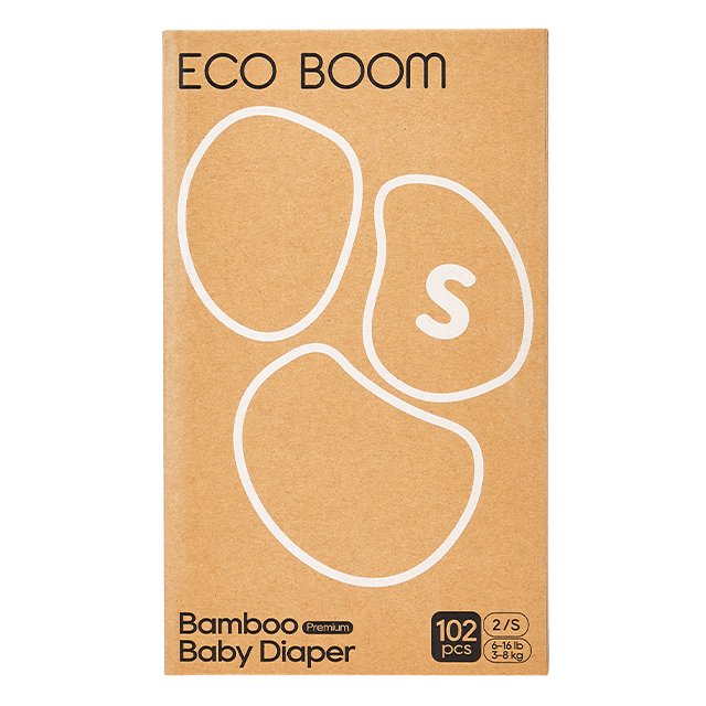 ECO BOOM diaper maker cotton disposable bamboo aloe extract degradable non-rash