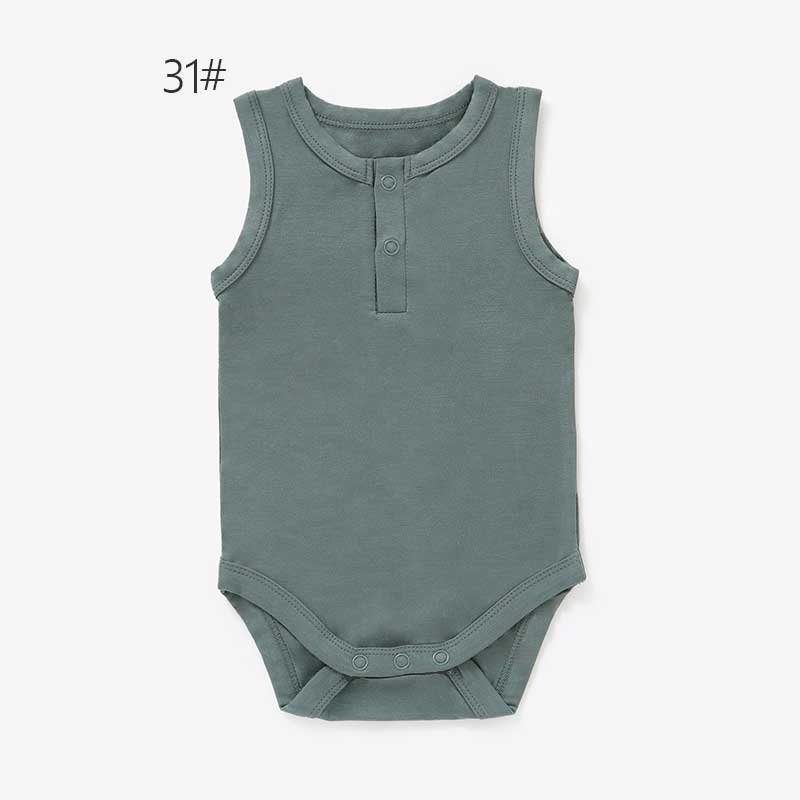 Soft Baby Grow Newborn Baby Bamboo Bodysuit Baby Short Rompers