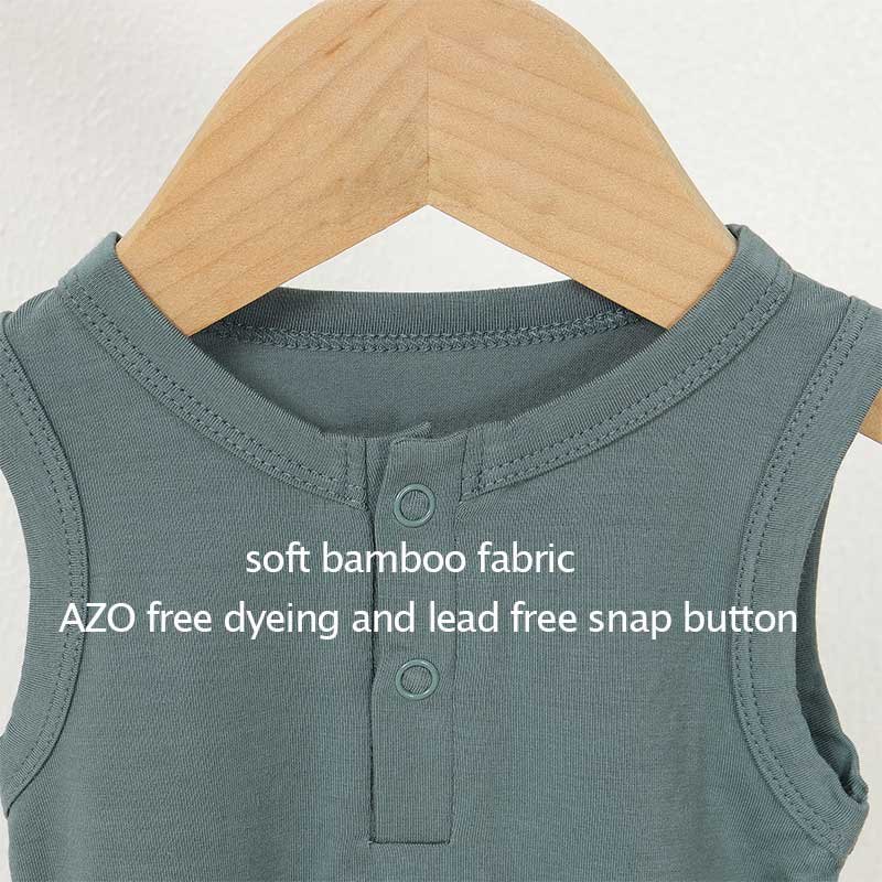 Soft Baby Grow Newborn Baby Bamboo Bodysuit Baby Short Rompers