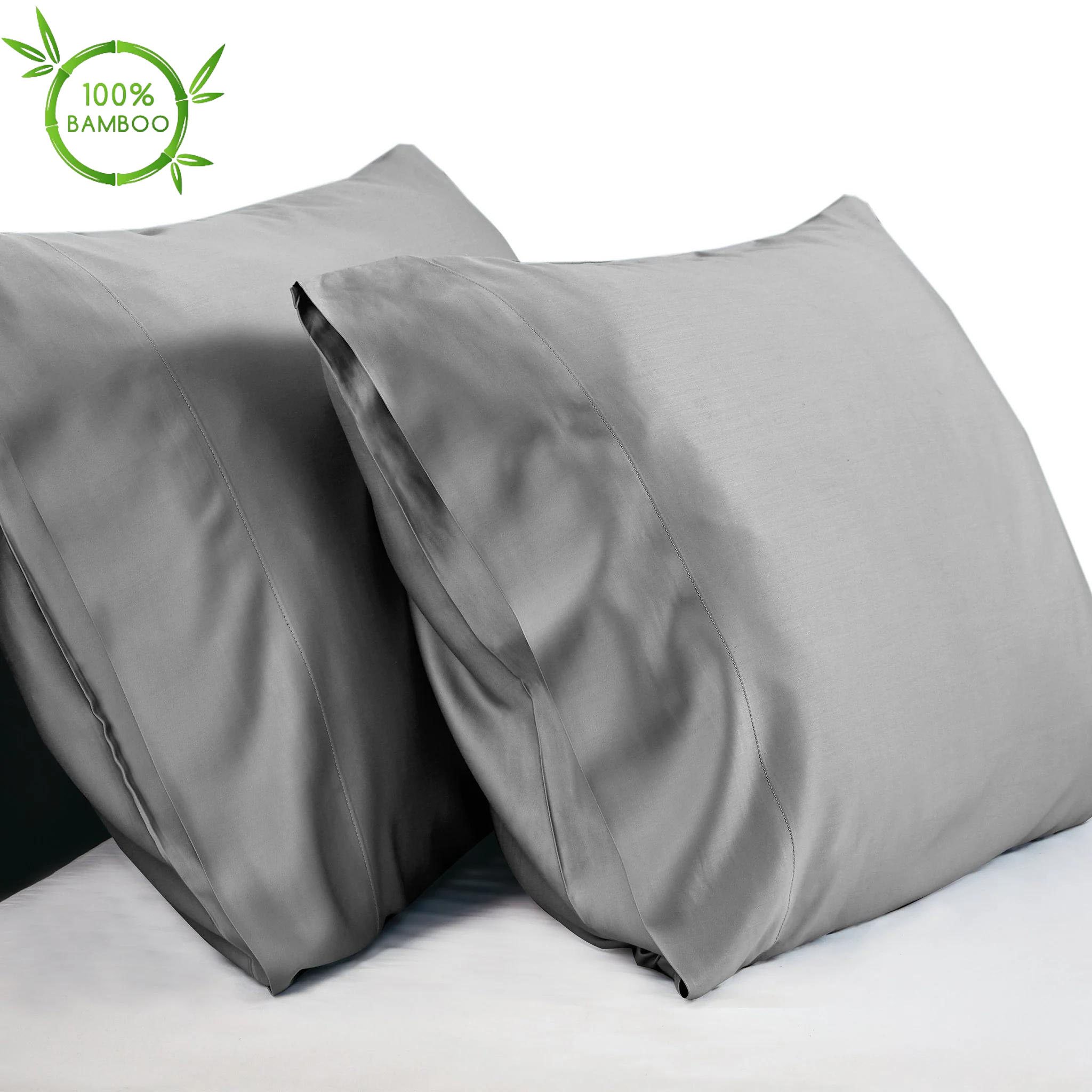 Help sleep 100% bamboo fiber pillow case silky bamboo pillowcase