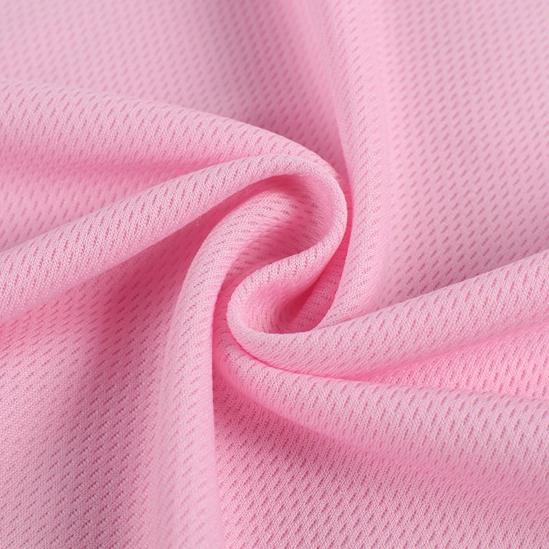 100 Polyester Quick Dryer Brushed Tricot Mesh Fabric for Sports Wear School Uniform Sports Shoes Car Plain Toy Customized