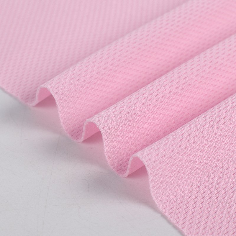 100 Polyester Quick Dryer Brushed Tricot Mesh Fabric for Sports Wear School Uniform Sports Shoes Car Plain Toy Customized