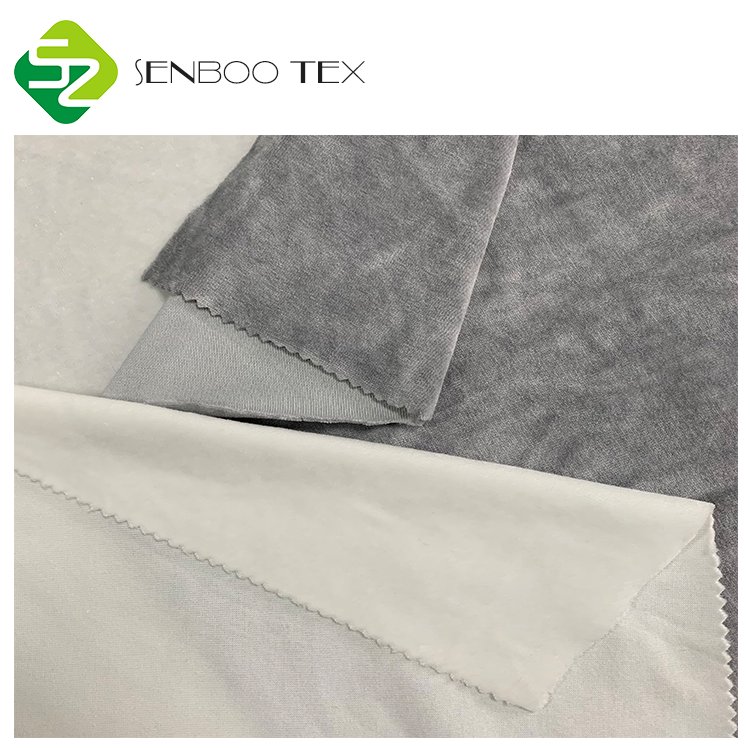 OCS Certified 53% Bamboo 22% Organic Cotton 25% Poly Velour Fabric Customized Eco-Friendly Women's Fashion Wear