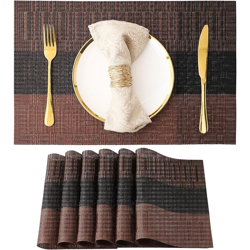Placemats Modern Wholesale Cheap Cotton Washable Cotton Placemats With Fringe
