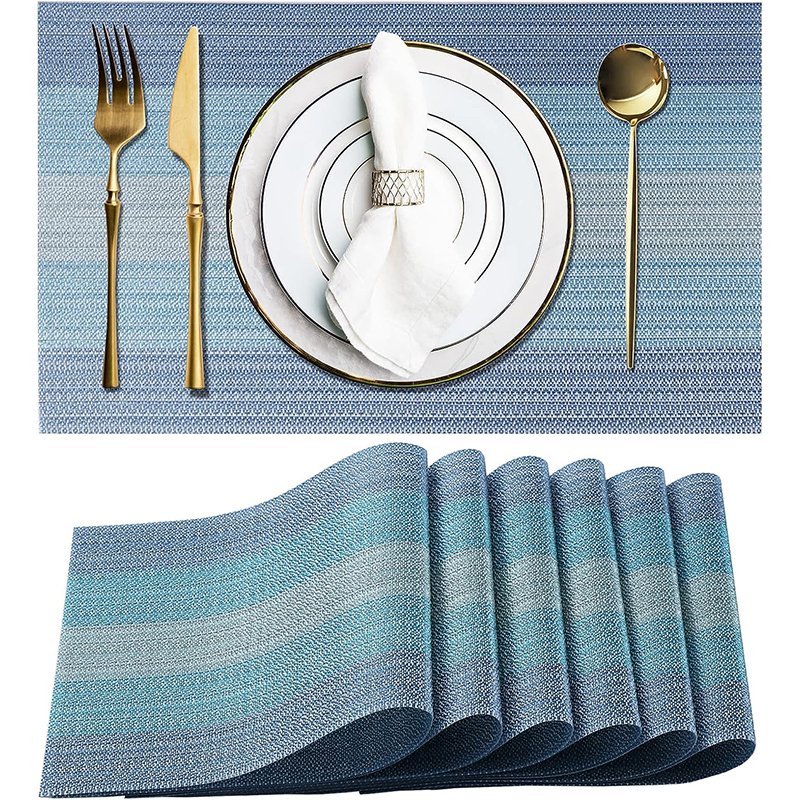 Placemats Modern Wholesale Cheap Cotton Washable Cotton Placemats With Fringe