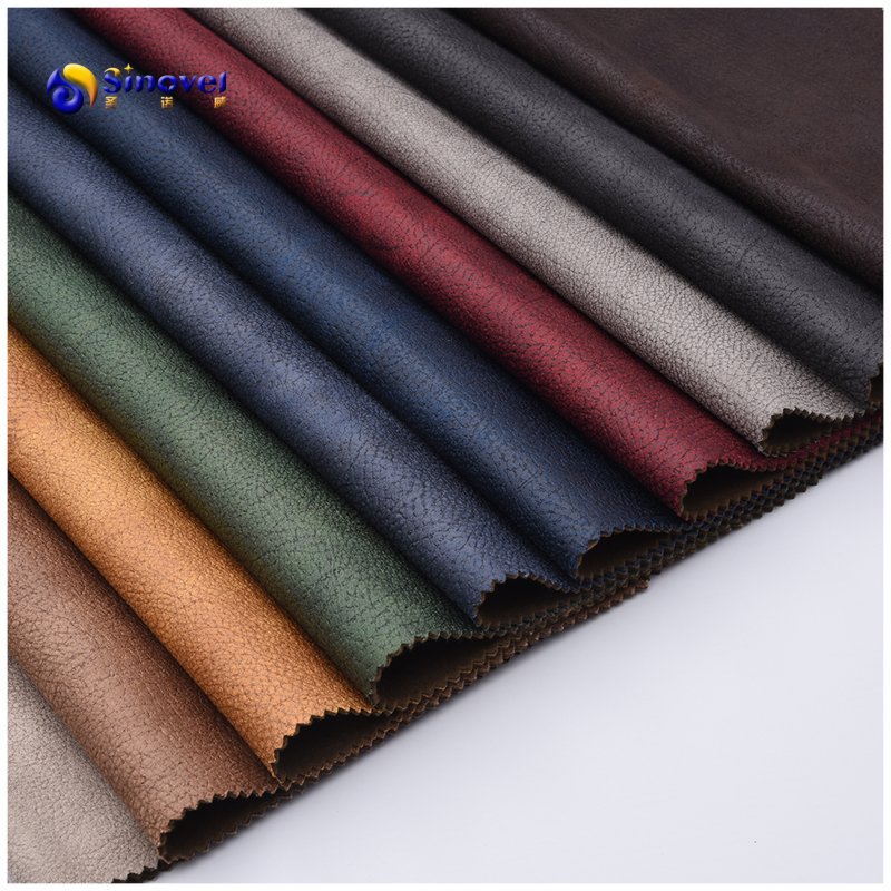 High Quality 100% Polyester Bronzed Suede Fabric For Sofa