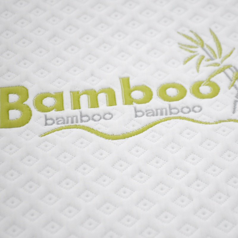 High quality China Comfortable & Antimicrobial Bamboo Fiber Jacquard Knitted Mattress Fabric