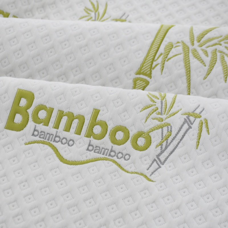 High quality China Comfortable & Antimicrobial Bamboo Fiber Jacquard Knitted Mattress Fabric