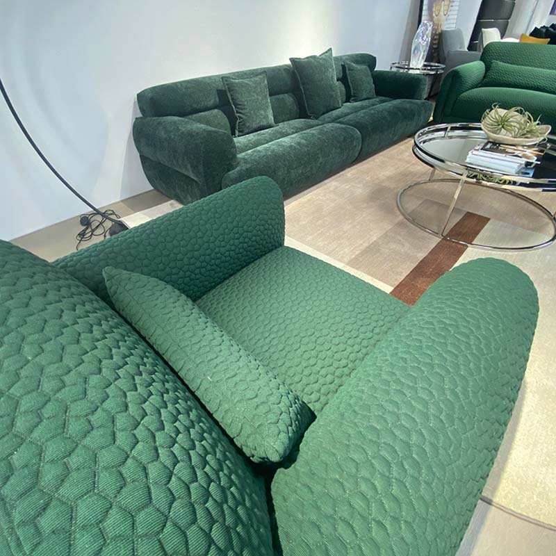 Modern Luxury Hotel Home Furniture Design Living Room Sofa Armchair Cotton Linen Fabric Leisure Chair