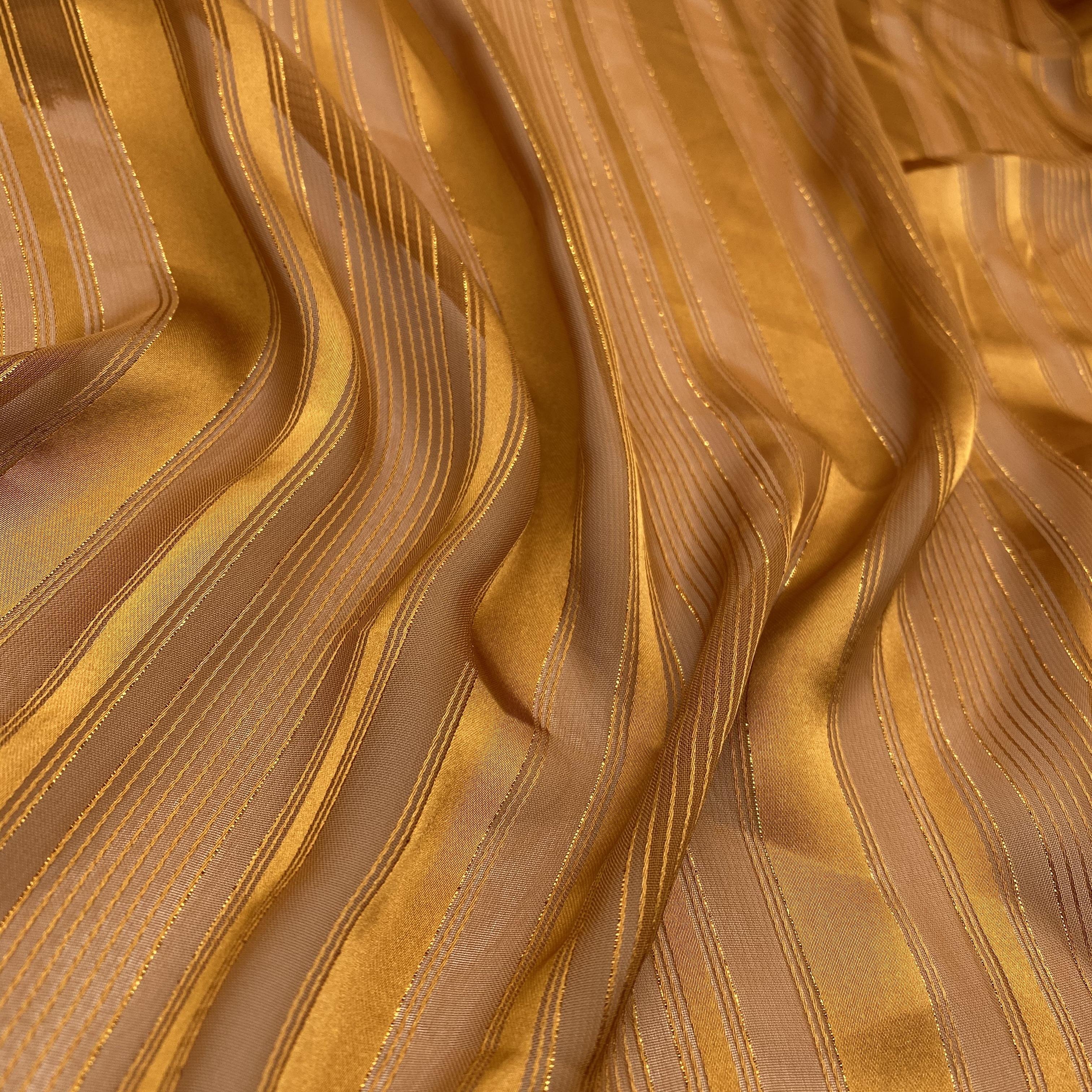 china fabric textile suppliers fabric wholesale stripe polyester metallic designer chiffon fabric and textiles for clothing