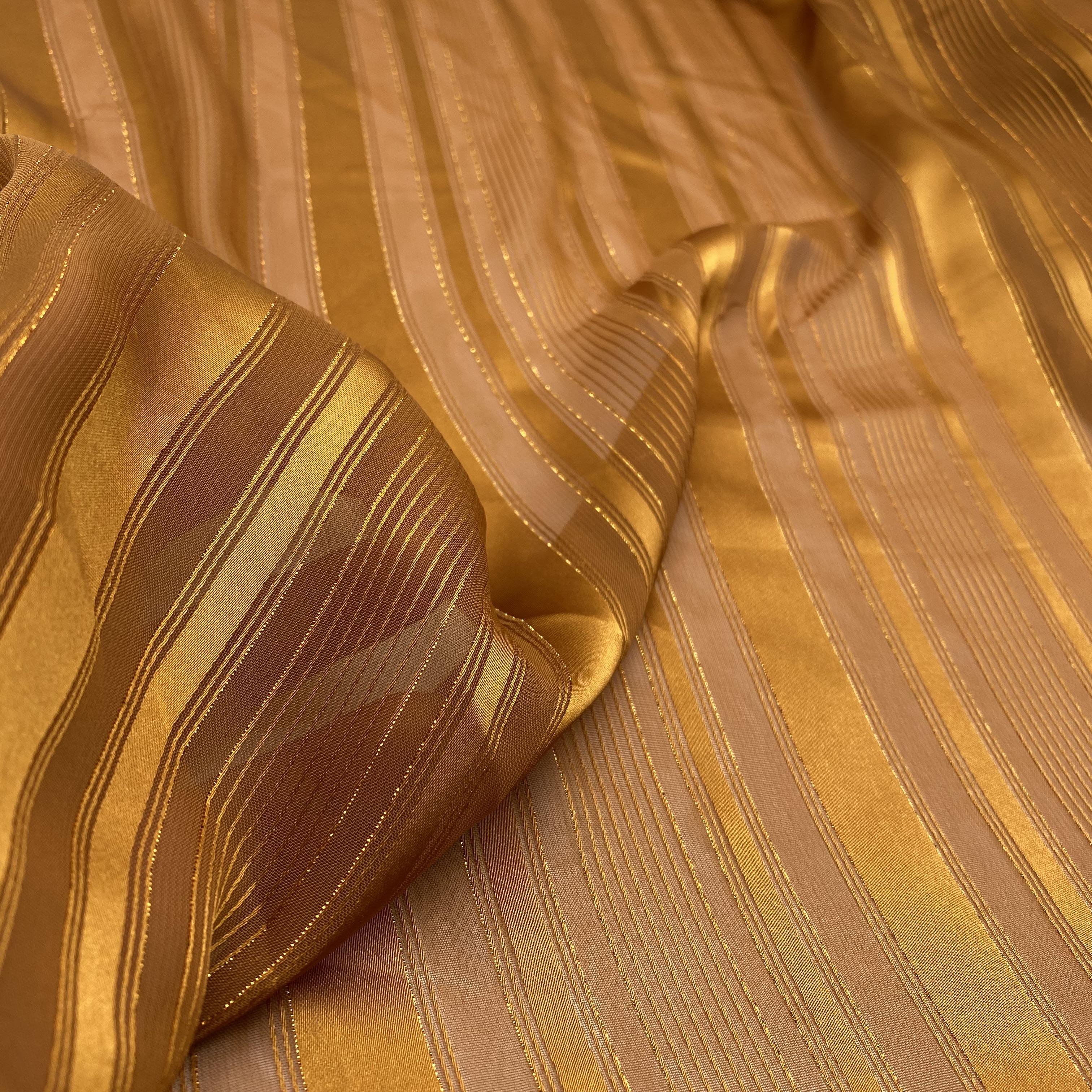 china fabric textile suppliers fabric wholesale stripe polyester metallic designer chiffon fabric and textiles for clothing