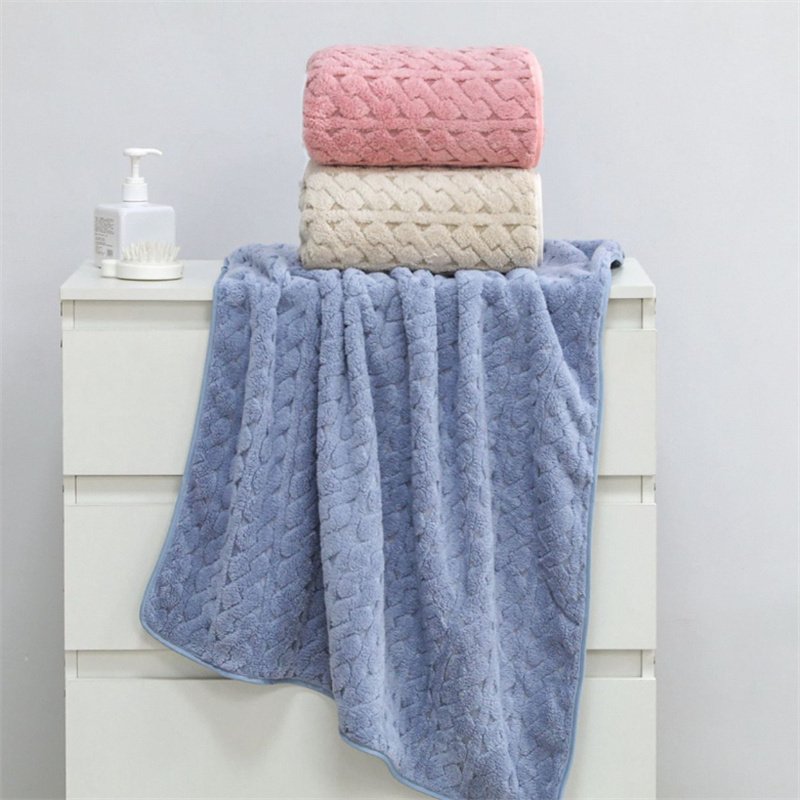 Factory Supply Highly Absorbent Organic Bamboo Towel Luxury Bath Towel 70*140 Bamboo Cotton Bath Towel