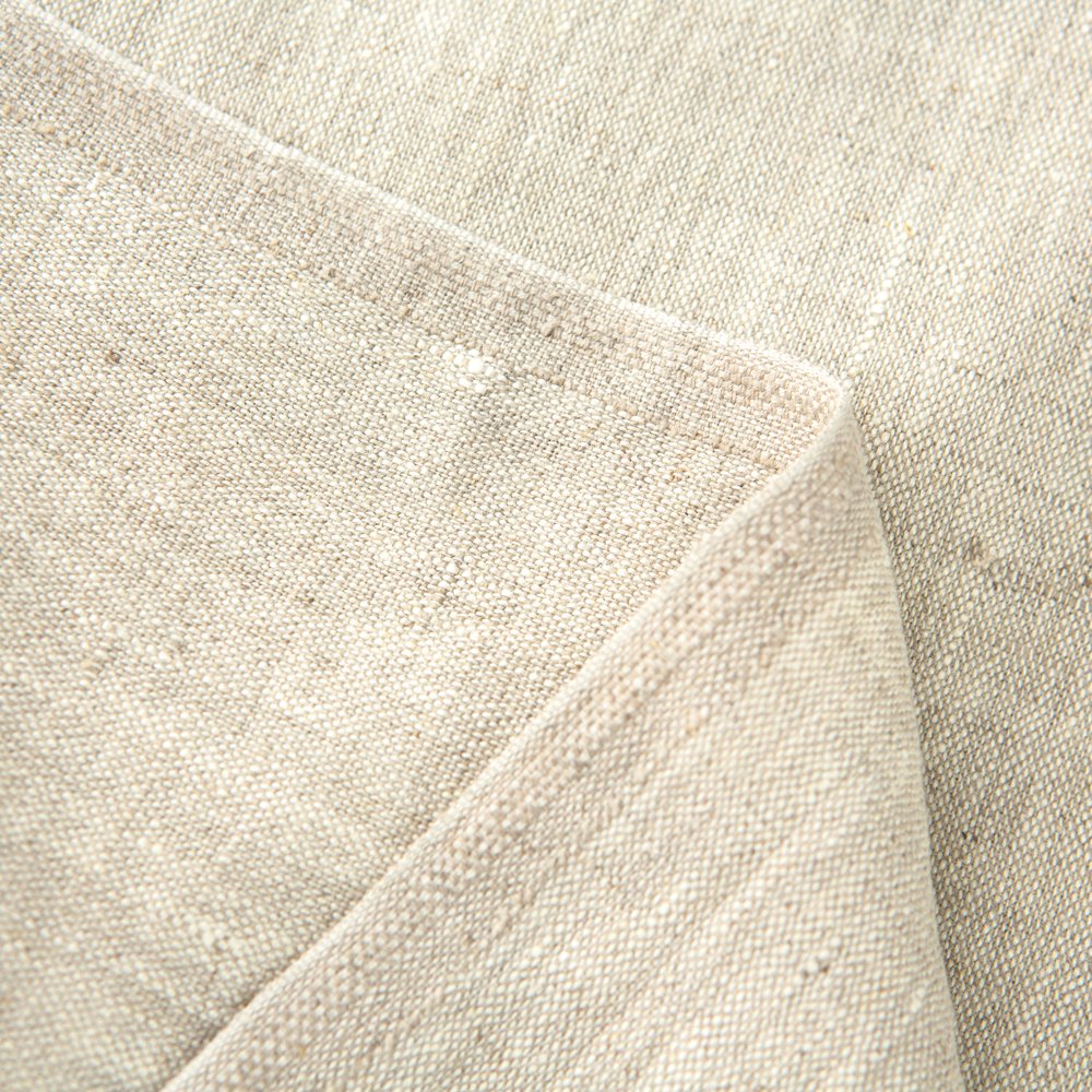 Wholesale 270 GSM 100% Linen Woven Fabric Roll Natural Washed Breathable Printed Fabric for Shirts Dresses Plain Style Home Use