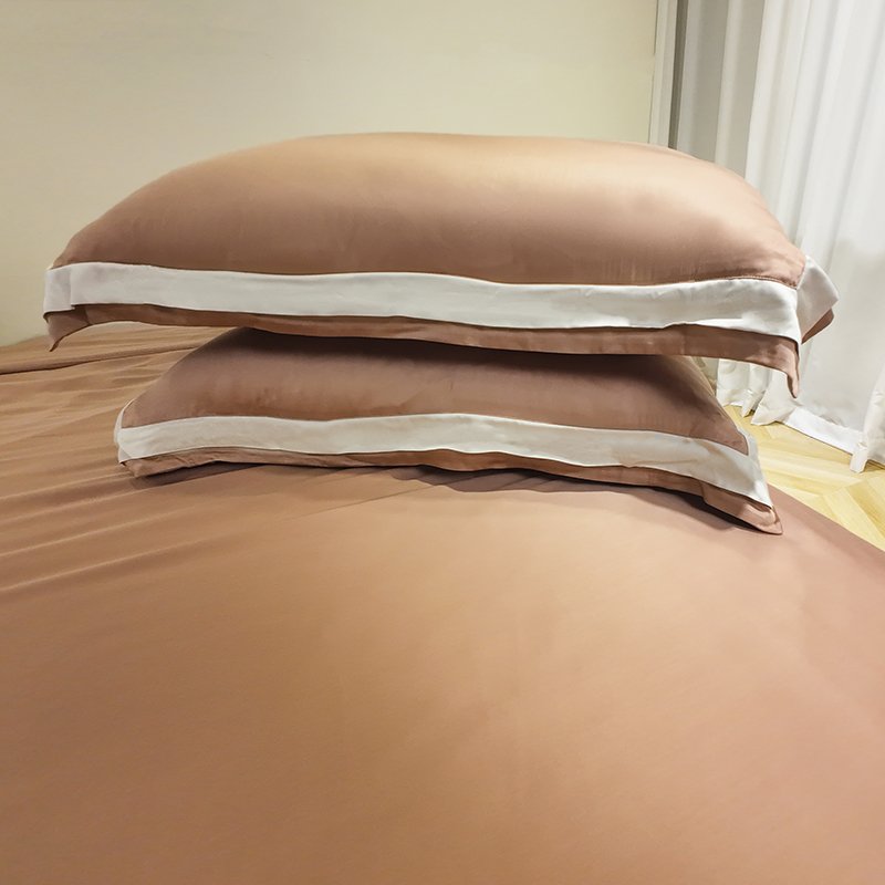 bamboo fabric bedding China manufacturer high quality European style natural bamboo sheet sets for bedroom with cheap price