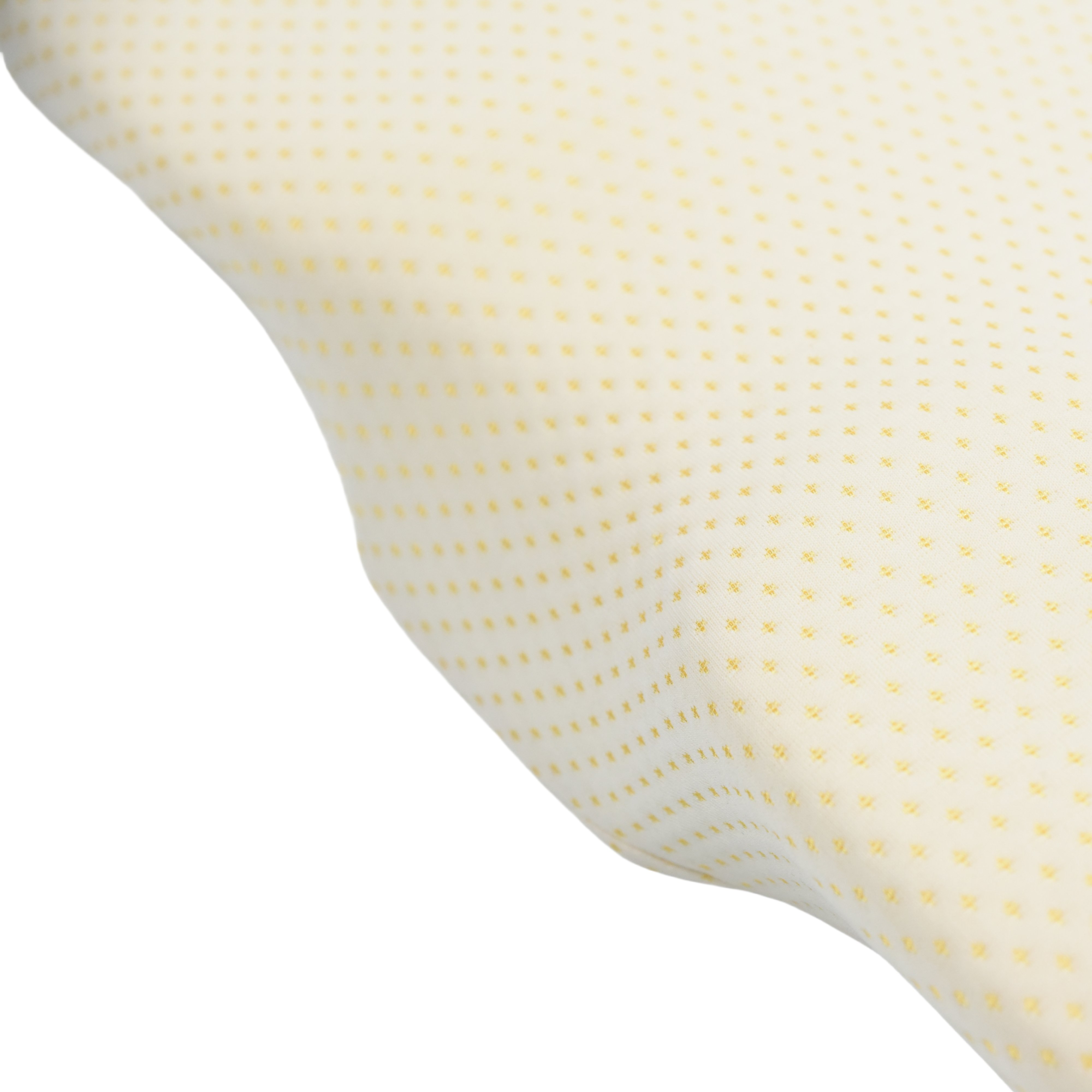 Custom Recessed Design Cervical Ergonomic Airy Golden Soybean Fabric Memory Foam Butterfly Shape Memory Foam Pillow
