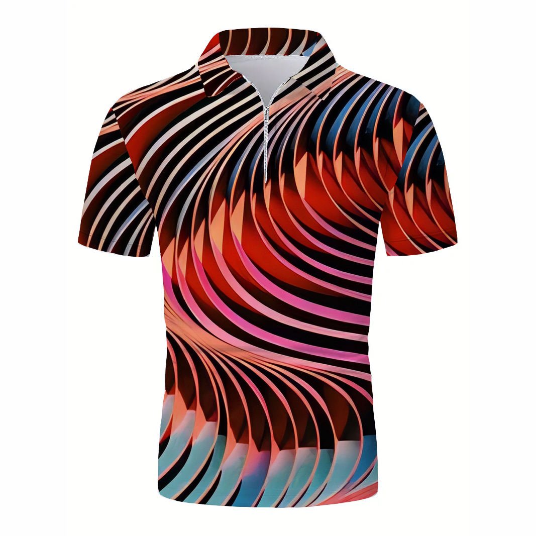 Custom Polo Shirts High Quality Casual Pullover Knitted Polo Golf Polo T-shirt for Men Cotton Fabric Printing fast turnaround